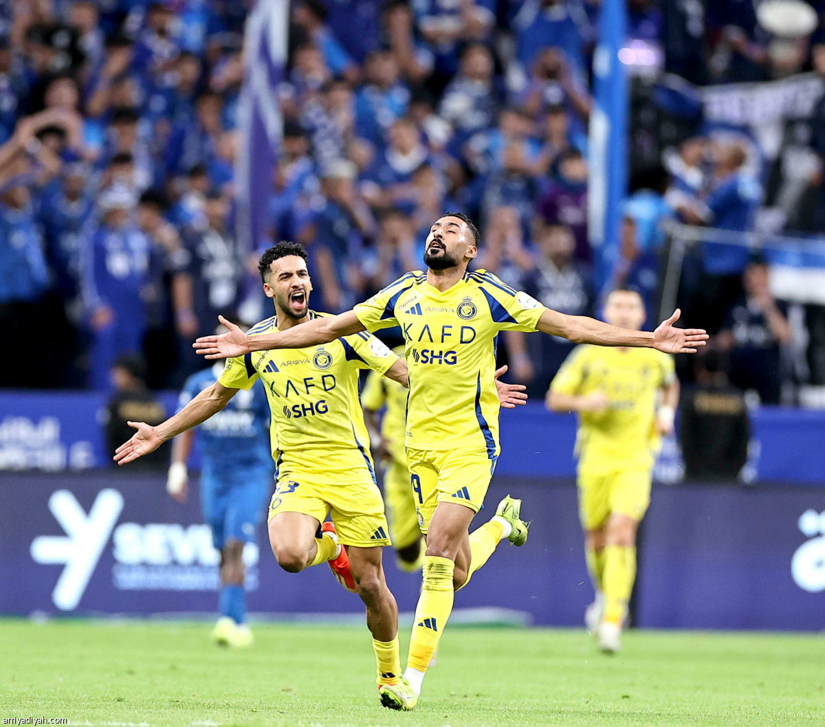 بالثلاثة.. الديربي أصفر