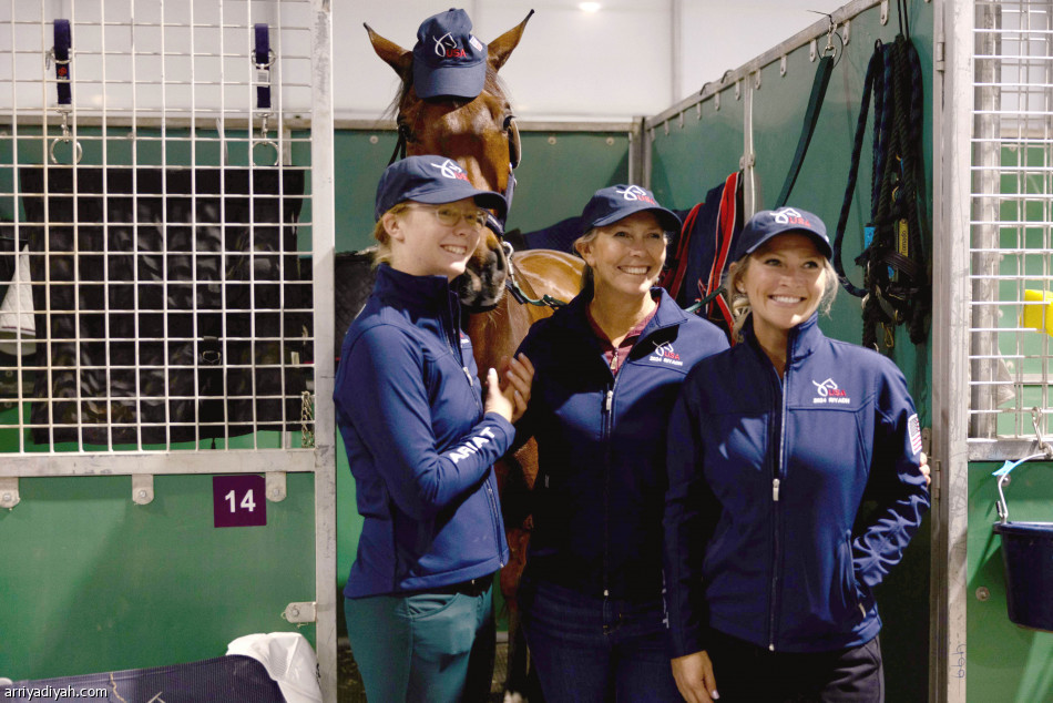 جياد العالم تصل إلى الرياض