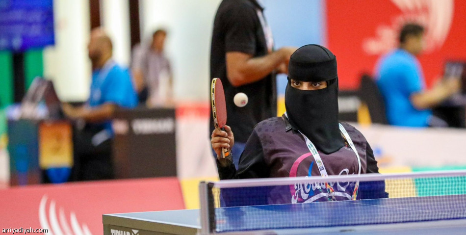 غالية  تحصد ذهبية كرة الطاولة البارالمبية