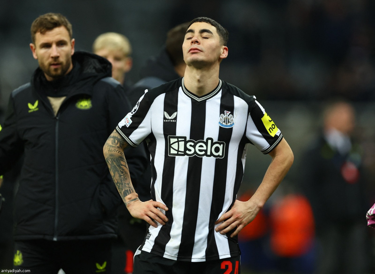 نيوكاسل  يودع